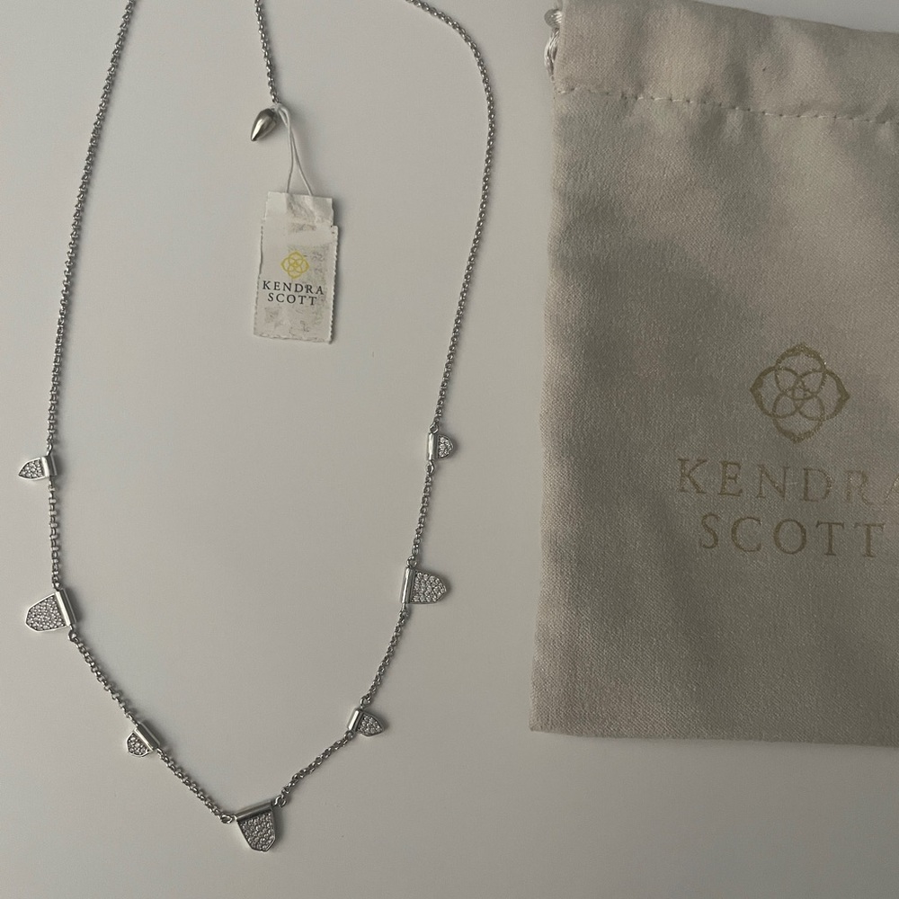 Kendra Scott Silver Chain Necklace